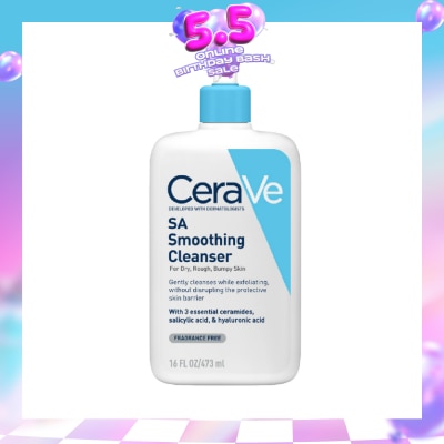 CERAVE - Salicylic Acid Smoothing Cleanser Fragrance Free 473ml