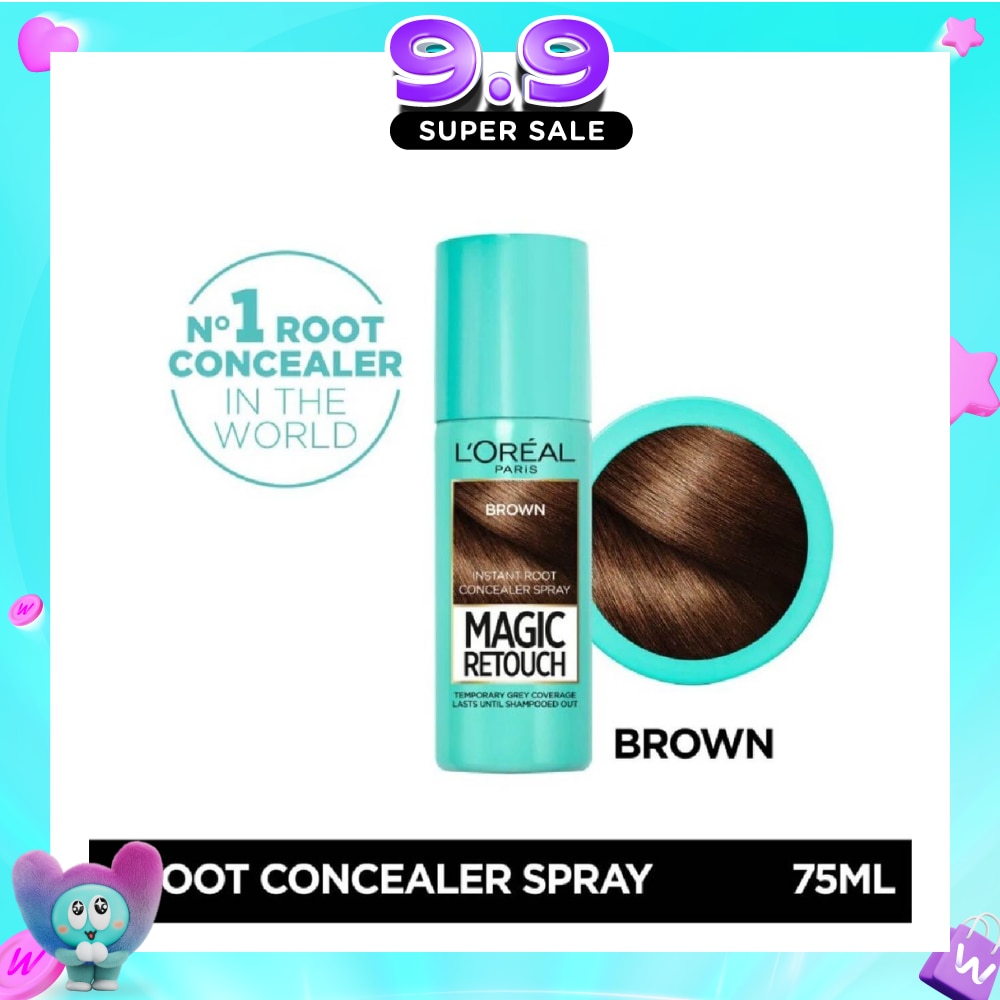 Magic Retouch Brown (Cover Grey Roots in 3 Seconds, No Ammonia & Peroxides) 75ml image