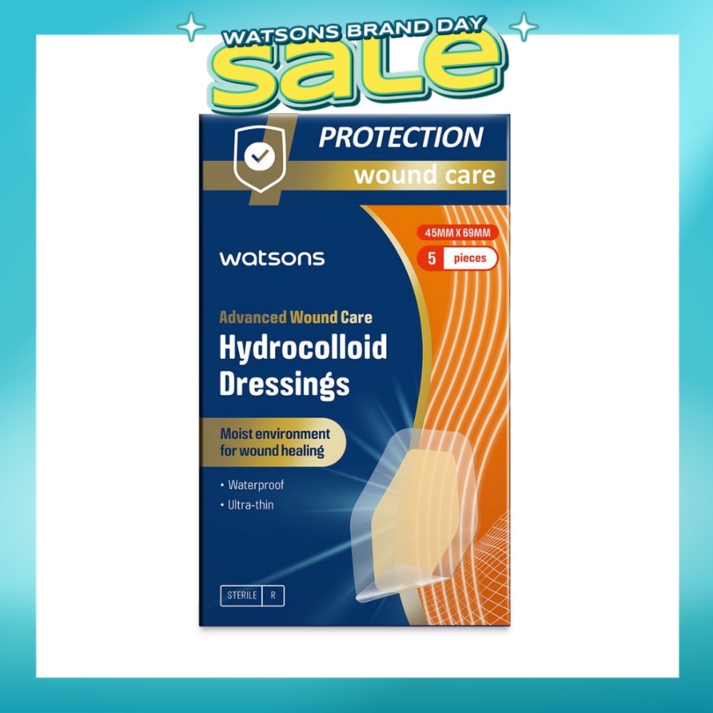 Hydrocolloid Dressings 45mm x 69mm 5s