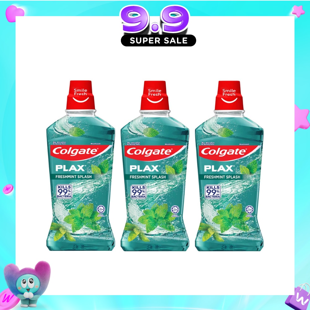 Plax Mouthwash Freshmint Bundle Set 1s image