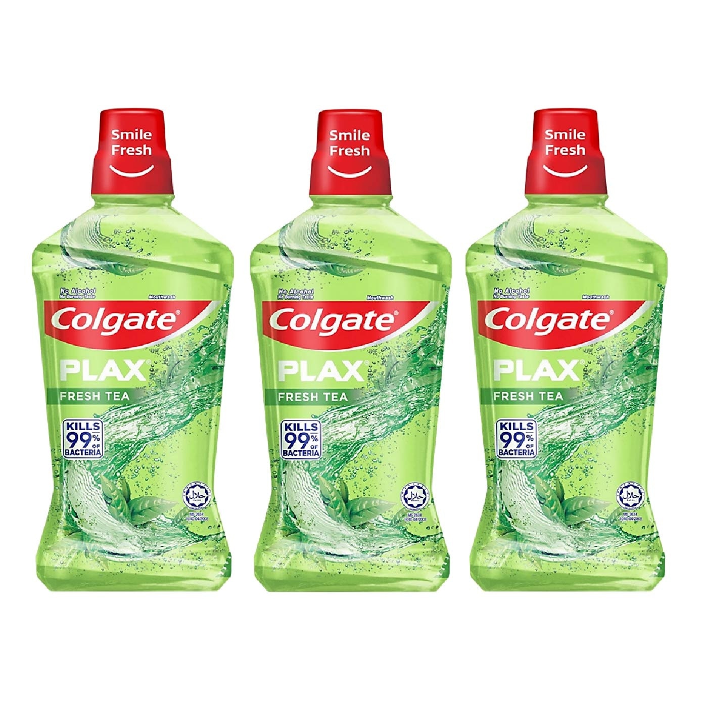 Colgate Plax Fresh Tea Mouthwash Bundle Set 1s image