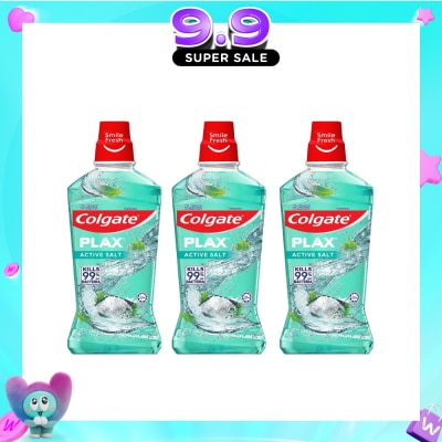 COLGATE - Plax Mouthwash Active Salt Bundle Set 1s image