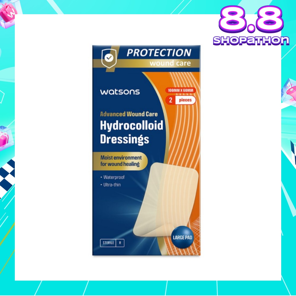 Hydrocolloid Dressings 100m x 60mm 2s