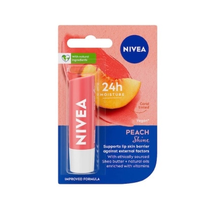 NIVEA LIPS FRUITY PEACH 4.8G