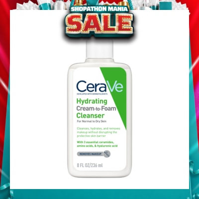 CERAVE - Hydrating Cream to Foam Cleanser 236ml