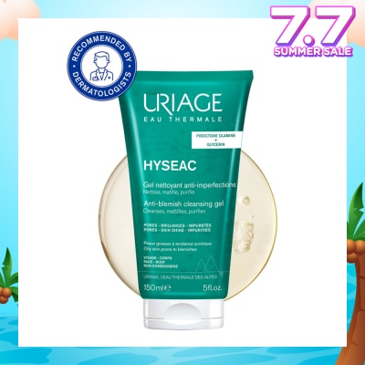 URIAGE Hyseac Anti-Blemish Cleansing Gel (For Oily Skin Prone To Blemishes) 150ml