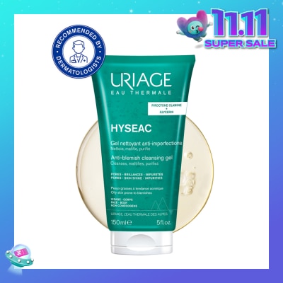 URIAGE Hyseac Anti-Blemish Cleansing Gel (For Oily Skin Prone To Blemishes) 150ml