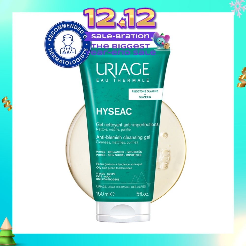 Hyseac Anti-Blemish Cleansing Gel (For Oily Skin Prone To Blemishes) 150ml