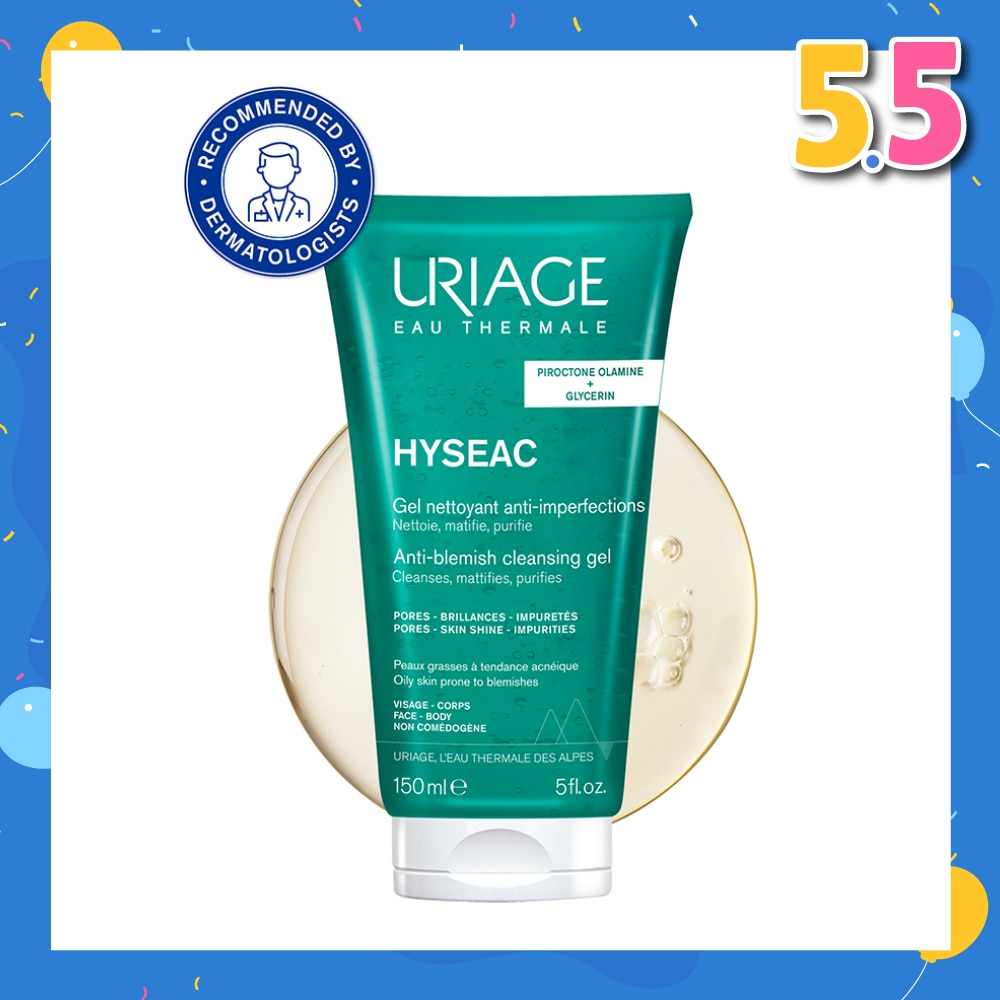 Hyseac Anti-Blemish Cleansing Gel (For Oily Skin Prone To Blemishes) 150ml