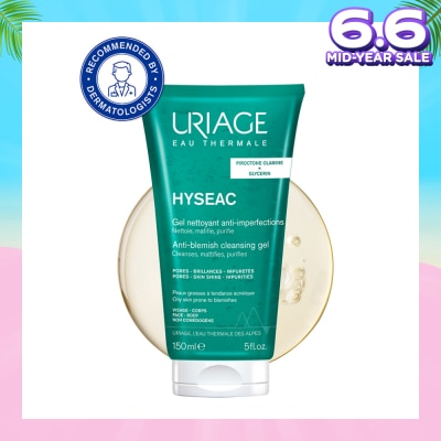 URIAGE Hyseac Anti-Blemish Cleansing Gel (For Oily Skin Prone To Blemishes) 150ml