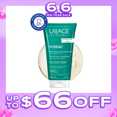 URIAGE - Hyseac Anti-Blemish Cleansing Gel (For Oily Skin Prone To Blemishes) 150ml
