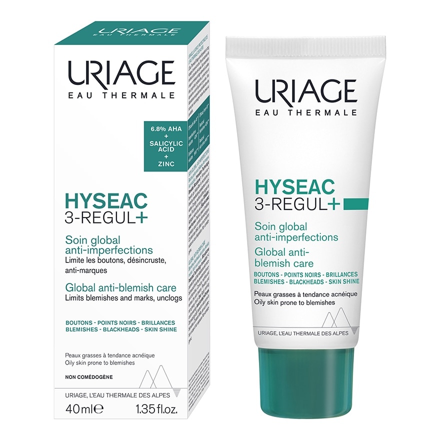 Hyseac 3-Regul+ Global Anti-Blemish Care (For Oily Skin Prone To Blemishes) 40ml