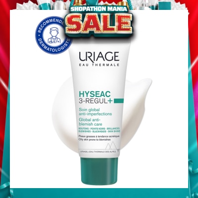 URIAGE - Hyseac 3-Regul+ Global Anti-Blemish Care (For Oily Skin Prone To Blemishes) 40ml