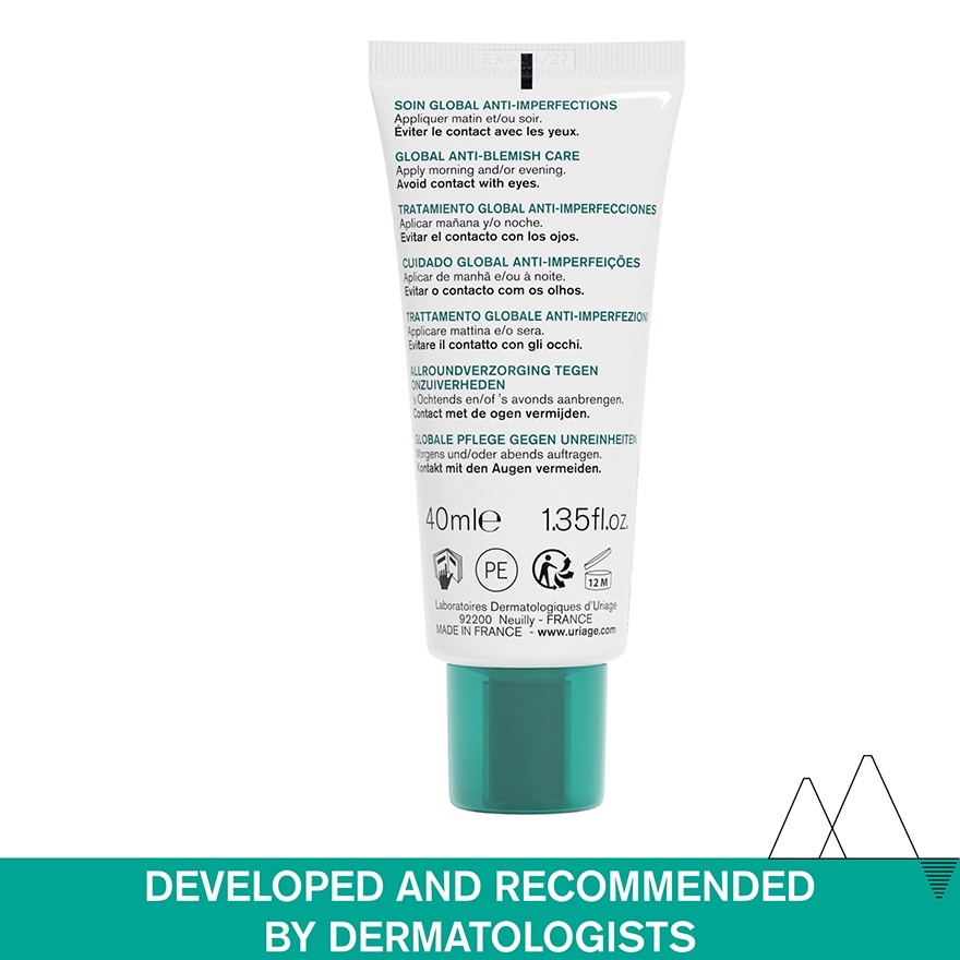 Hyseac 3-Regul+ Global Anti-Blemish Care (For Oily Skin Prone To Blemishes) 40ml