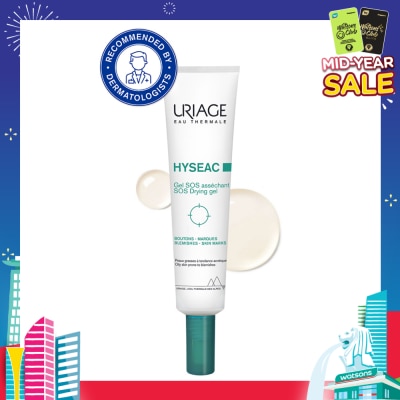 URIAGE Hyseac SOS Drying Gel (For Oily Skin Prone To Blemishes) 15ml