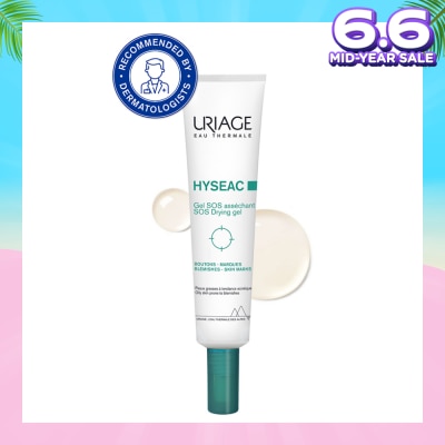 URIAGE Hyseac SOS Drying Gel (For Oily Skin Prone To Blemishes) 15ml