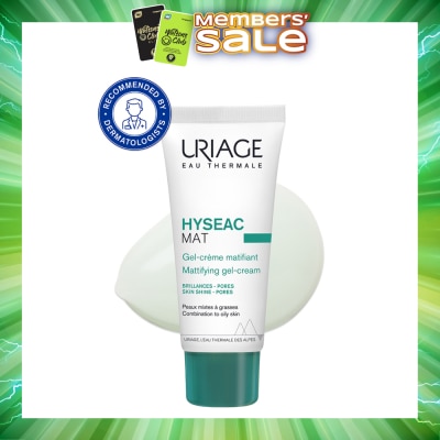 URIAGE - Hyseac Mat Mattifying Gel-Cream (For Combination To Oily Skin) 40ml