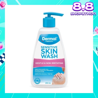 DERMAL THERAPY Sensitive Skin Wash 250ml