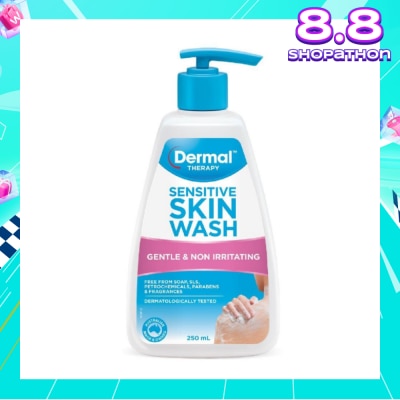 DERMAL THERAPY Sensitive Skin Wash 250ml