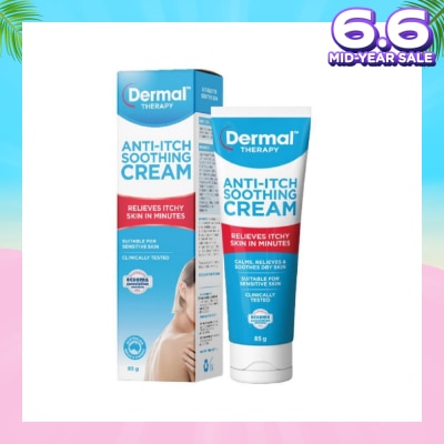DERMAL THERAPY Anti-itch Soothing Cream 85g (Eczema-Prone Skin)