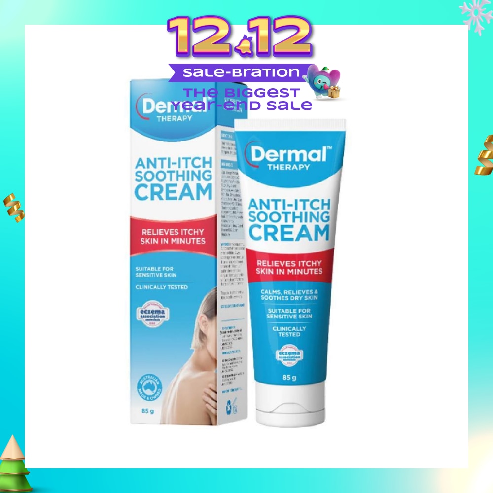 Dermal Therapy Anti-itch Soothing Cream 85g