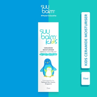 SUU BALM KIDS Kids Dual Rapid Itch Relieving & Restoring Ceramide Moisturiser 75ml