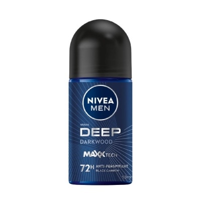 NIVEA For Men Deep Dry Clean Feel Anti-Perspirant Roll-On 50ml