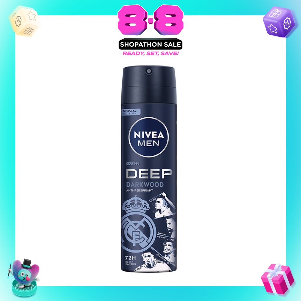 For Men Deep Dry Clean Feel Anti-Perspirant Spray 150ml