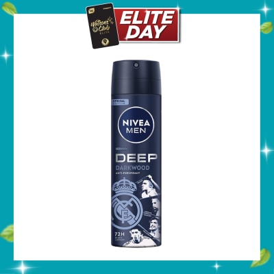 NIVEA For Men Deep Dry Clean Feel Anti Perspirant Spray 150ml image