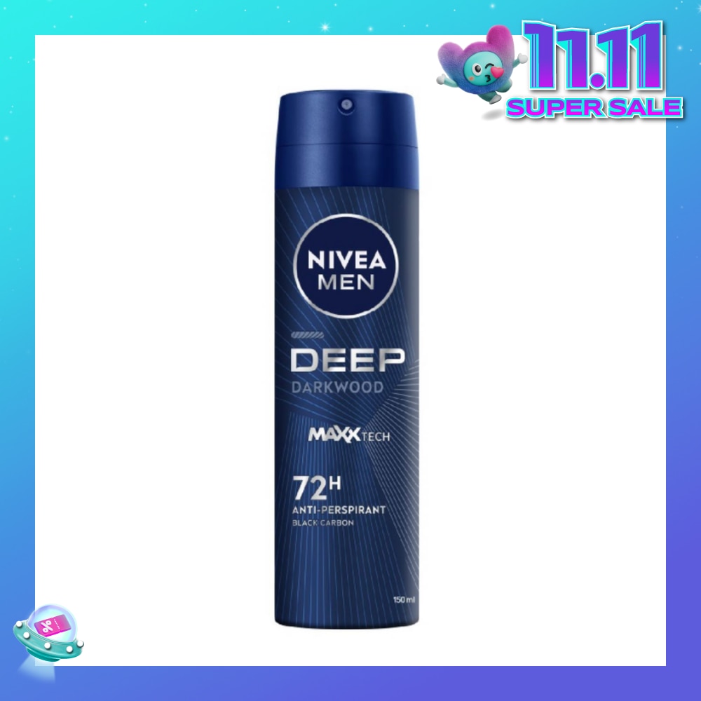 For Men Deep Dry Clean Feel Anti-Perspirant Spray 150ml