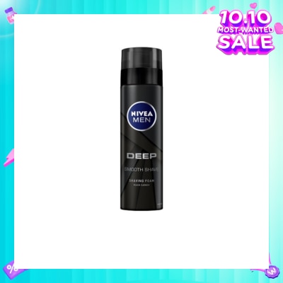 NIVEA For Men Deep Smooth Shave Shaving Foam 200ml