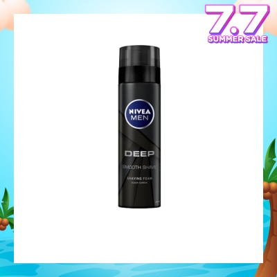 NIVEA For Men Deep Smooth Shave Shaving Foam 200ml