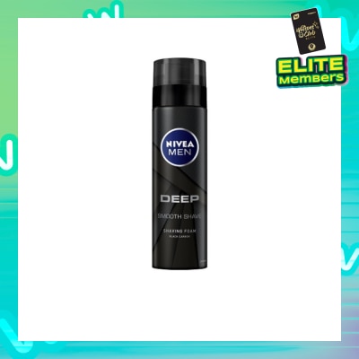 NIVEA For Men Deep Smooth Shave Shaving Foam 200ml