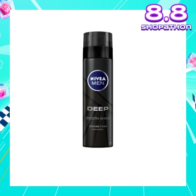 NIVEA For Men Deep Smooth Shave Shaving Foam 200ml