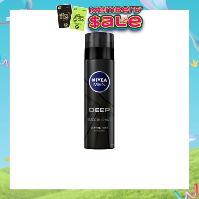 NIVEA - For Men Deep Smooth Shave Shaving Foam 200ml