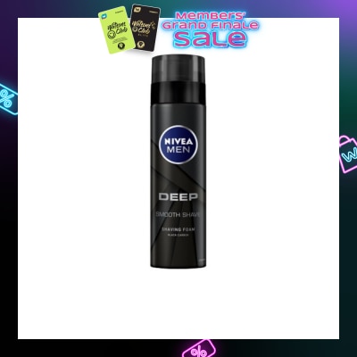 NIVEA For Men Deep Smooth Shave Shaving Foam 200ml