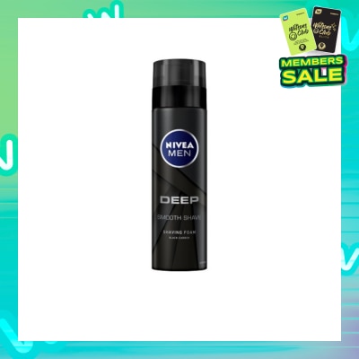 NIVEA For Men Deep Smooth Shave Shaving Foam 200ml