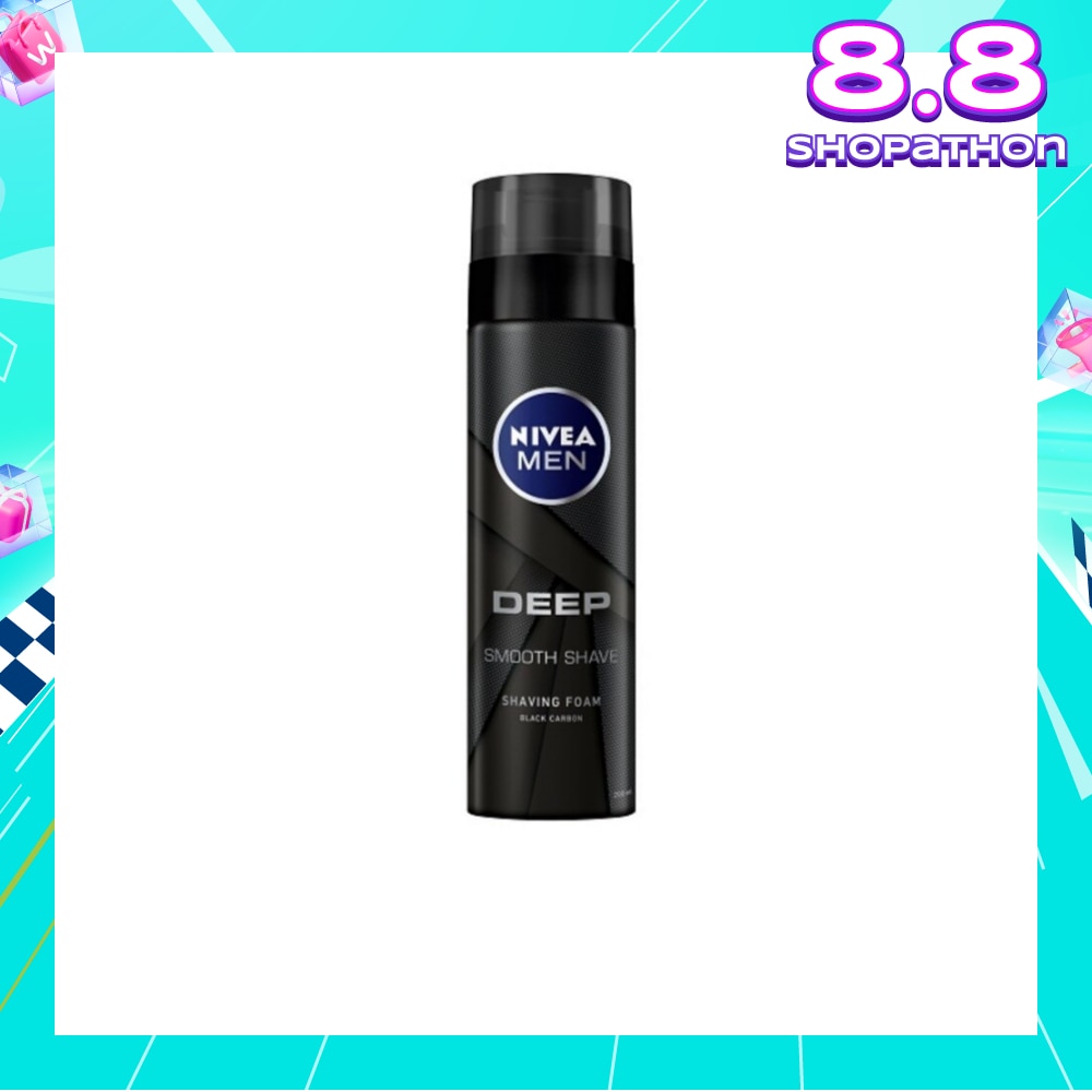 For Men Deep Smooth Shave Shaving Foam 200ml