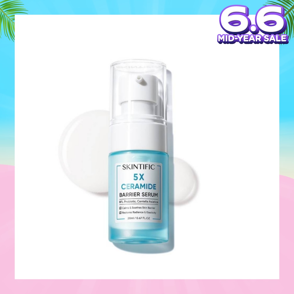 5X Ceramide Barrier Serum (To Calms & Soothes Skin Barrier & Restores Radiance & Elasticity) 20ml