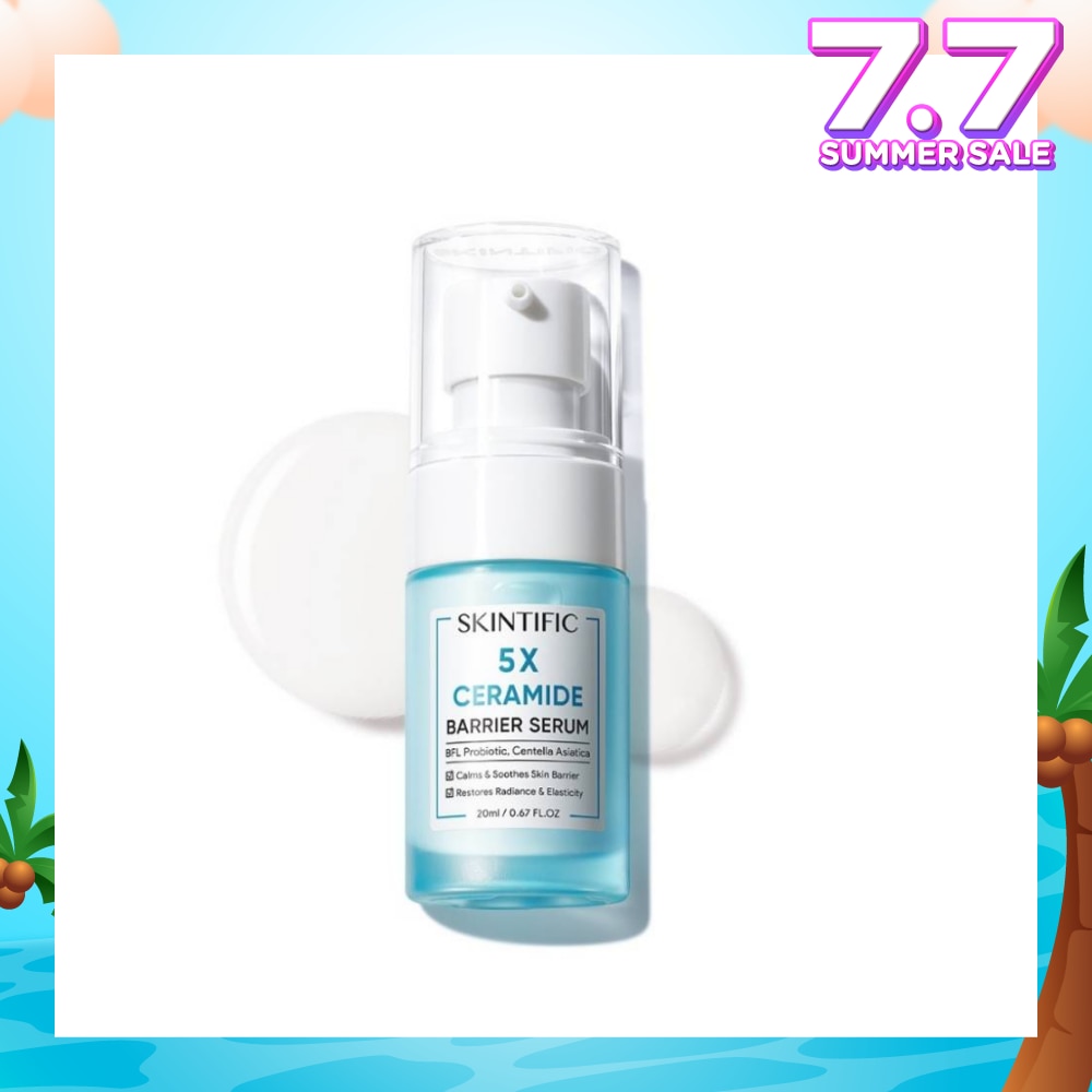 5X Ceramide Barrier Serum (To Calms & Soothes Skin Barrier & Restores Radiance & Elasticity) 20ml