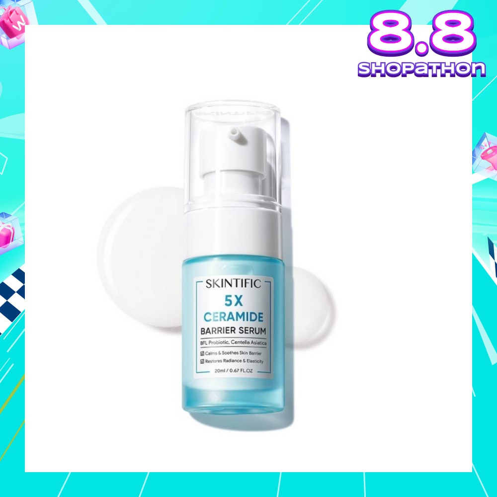 5X Ceramide Barrier Serum (To Calms & Soothes Skin Barrier & Restores Radiance & Elasticity) 20ml