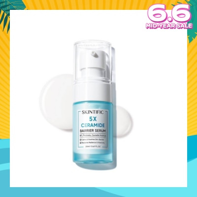 SKINTIFIC 5X Ceramide Barrier Serum (To Calms & Soothes Skin Barrier & Restores Radiance & Elasticity) 20ml