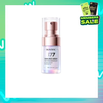 SKINTIFIC SYMWHITE 377 Dark Spot Serum With Niacinamide & Tranexamic Acid (To Lightens Dark Spots & Evens Skin Tone) 20ml