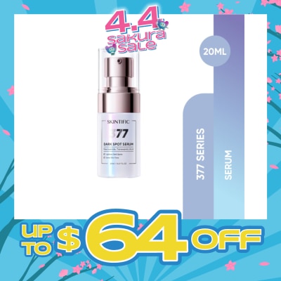 SKINTIFIC - SYMWHITE 377 Dark Spot Serum With Niacinamide & Tranexamic Acid (To Lightens Dark Spots & Evens Skin Tone) 20ml