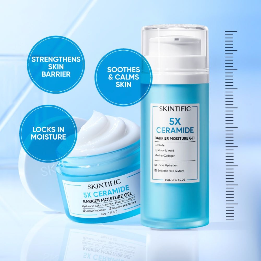 5X Ceramide Barrier Moisture Gel (To Locks In Hydration & Smooths Skin Texture) 80g