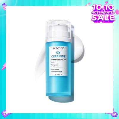 SKINTIFIC 5X Ceramide Barrier Moisture Gel (To Locks In Hydration & Smooths Skin Texture) 80g