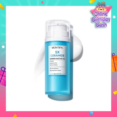 SKINTIFIC 5X Ceramide Barrier Moisture Gel (To Locks In Hydration & Smooths Skin Texture) 80g