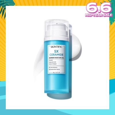 SKINTIFIC 5X Ceramide Barrier Moisture Gel (To Locks In Hydration & Smooths Skin Texture) 80g