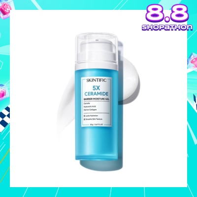 SKINTIFIC 5X Ceramide Barrier Moisture Gel (To Locks In Hydration & Smooths Skin Texture) 80g