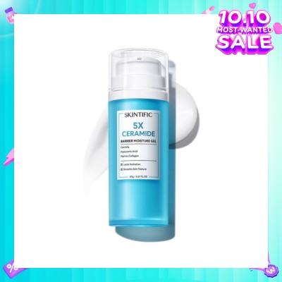 SKINTIFIC 5X Ceramide Barrier Moisture Gel (To Locks In Hydration & Smooths Skin Texture) 80g